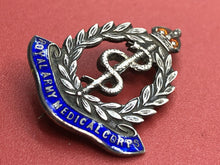 Load image into Gallery viewer, Original WW2 British Royal Army Medical Corps Sterling Silver Sweetheart Brooch
