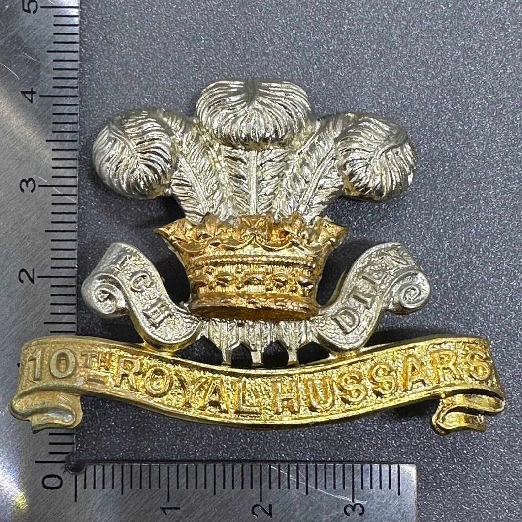 10th Royal Hussars - British Army Cap Badge