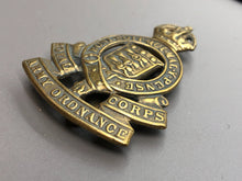 Load image into Gallery viewer, Original WW2 British Army RAOC Royal Army Ordnance Corps Cap Badge
