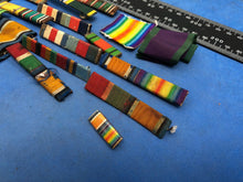 Load image into Gallery viewer, Bulk Lot of British Army Medal Ribbons
