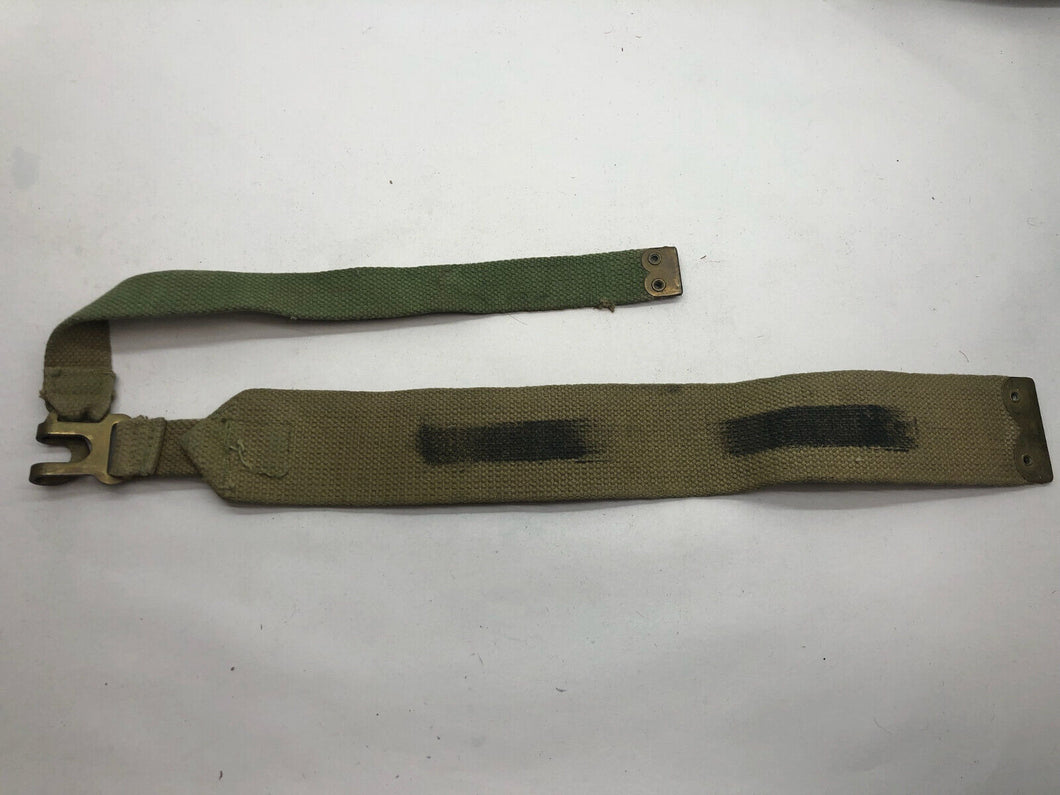 Original British Army 37 Pattern Single L Strap - WW2 Pattern