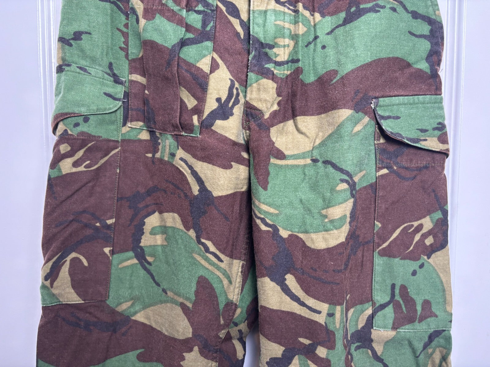 Genuine British Army 68 Pat DPM Camouflage Combat Trousers Size 1 - The Militaria Shop