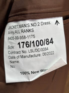 Grade 1 British Army FAD No2 Dress Uniform Jacket - Size 176/100/84 - The Militaria Shop