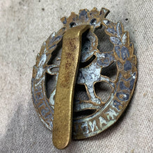 Load image into Gallery viewer, Original WW2 British Army York and Lancaster Regiment Cap Badge
