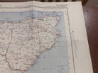 Original WW2 British Army RAF Navy Base Map of Scotland North - The Militaria Shop