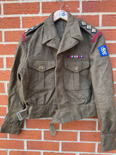 Load image into Gallery viewer, Original British Army Battledress Jacket - Rare 1947 Patt -38&quot; Chest -Captain RE
