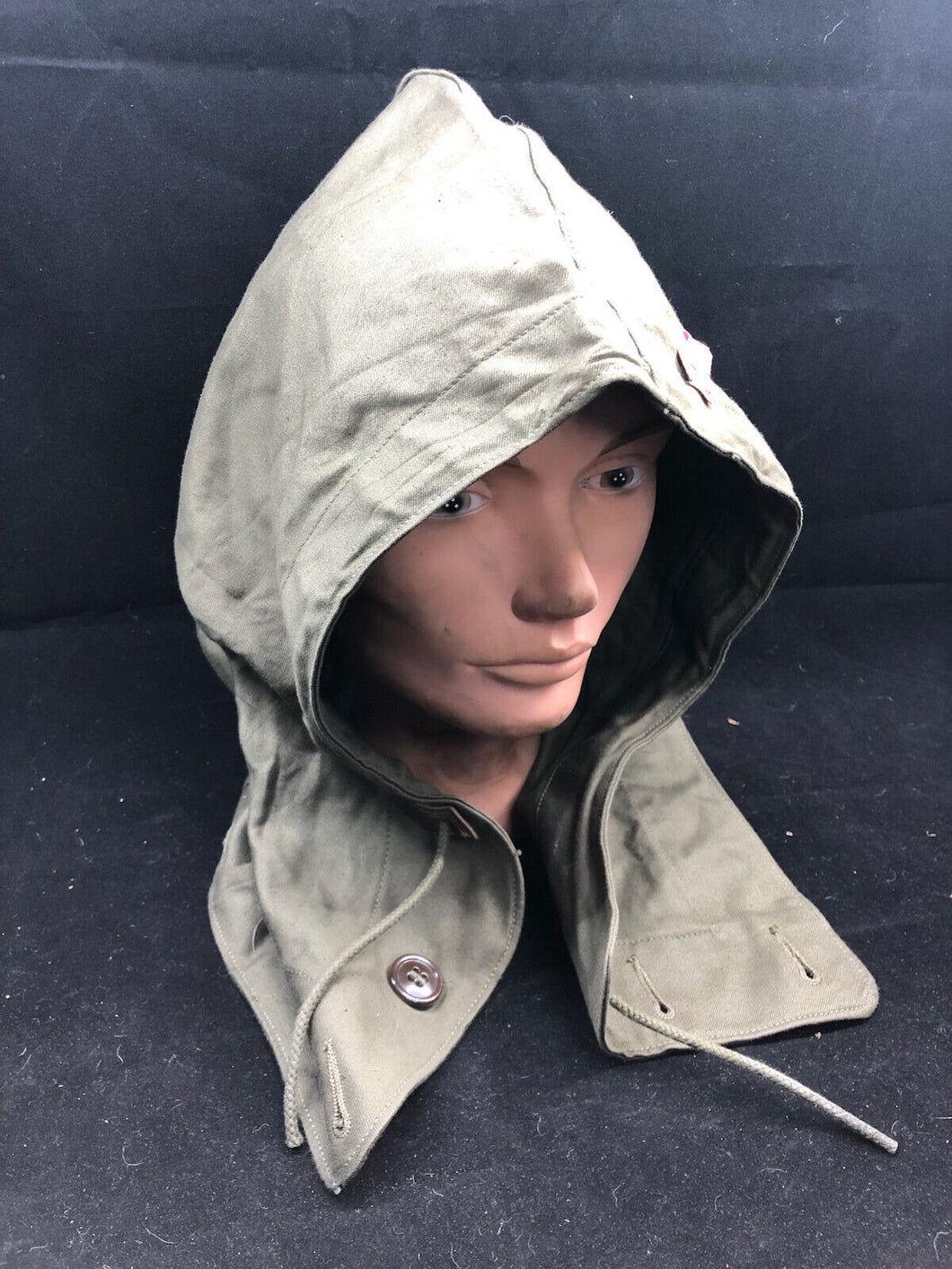 Original WW2 US Army M-1943 Field Jacket Hood - Size Large