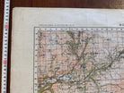 Original WW2 British Army GSGS OS Map of Great Britain - Dolgelley & Lake Vyrnwy - The Militaria Shop