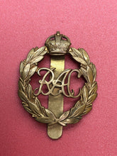 Charger l&#39;image dans la galerie, Original WW2 British Army Cap Badge - Royal Armoured Corps
