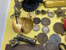 Charger l&#39;image dans la galerie, Interesting Assortment of Medals, Medallions, Badges and Coins etc - Job Lot
