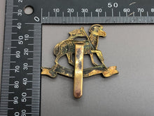 Load image into Gallery viewer, Original WW1 British Army Cap Badge - Queen&#39;s Royal Regiment (West Surrey)
