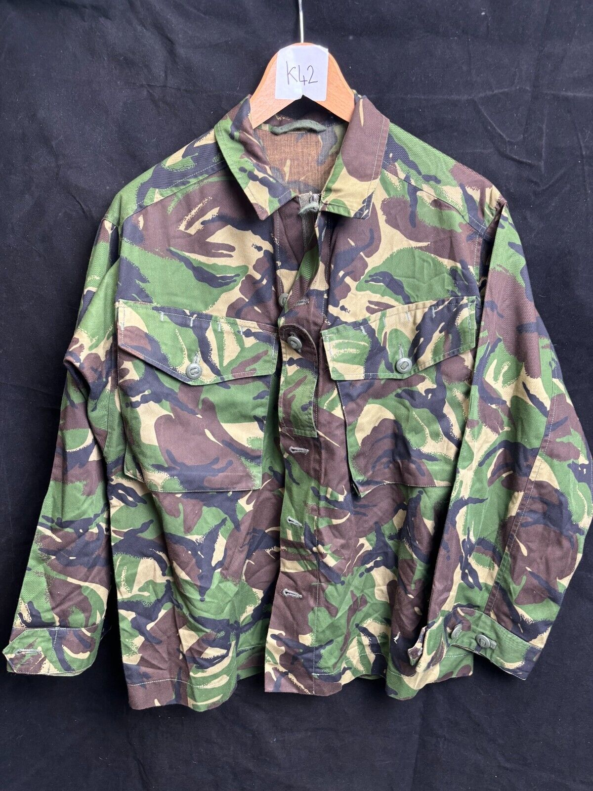 Surplus British Army DPM Camouflaged Jacket Combat Lightweight - Size 160/196 - The Militaria Shop