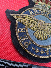 Load image into Gallery viewer, British RAF Royal Air Force Bullion Embroidered Blazer Badge
