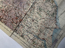 Lade das Bild in den Galerie-Viewer, Original WW2 British Army / RAF Map - The Border - Scotland
