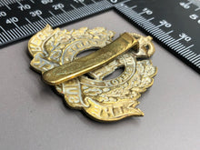 Load image into Gallery viewer, Original WW2 British Army The Suffolk Regiment Cap Badge
