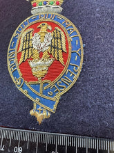 Load image into Gallery viewer, British Army Bullion Embroidered Blazer Badge - The Blues &amp; Royals
