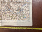 Original WW2 British Army GSGS OS Map of Great Britain - Leeds & Bradford - The Militaria Shop