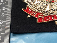 Load image into Gallery viewer, British Army Bullion Embroidered Blazer Badge - The Border Regiment
