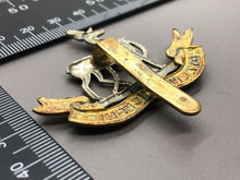 Load image into Gallery viewer, Original WW2 British Army Royal Warwickshire Cap Badge
