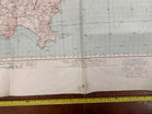 Original WW2 British Army GSGS OS Map of Wales - Portmadoc & Criccieth - The Militaria Shop