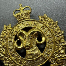 Load image into Gallery viewer, Rocky Mountain Rangers - Kloshe Nanitch - Genuine Canadian Army Cap Badge
