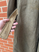 Load image into Gallery viewer, Original WW2 British Army Dismounted Greatcoat - 1940 Pattern - 1945 Dated - 39&quot;
