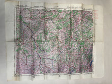 Lade das Bild in den Galerie-Viewer, Original WW2 British Army / RAF Map - Dijon France
