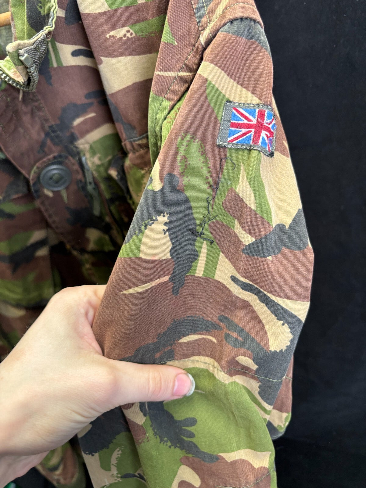 Surplus British Army DPM Pattern Camouflaged Smock Combat-180/96 - The Militaria Shop