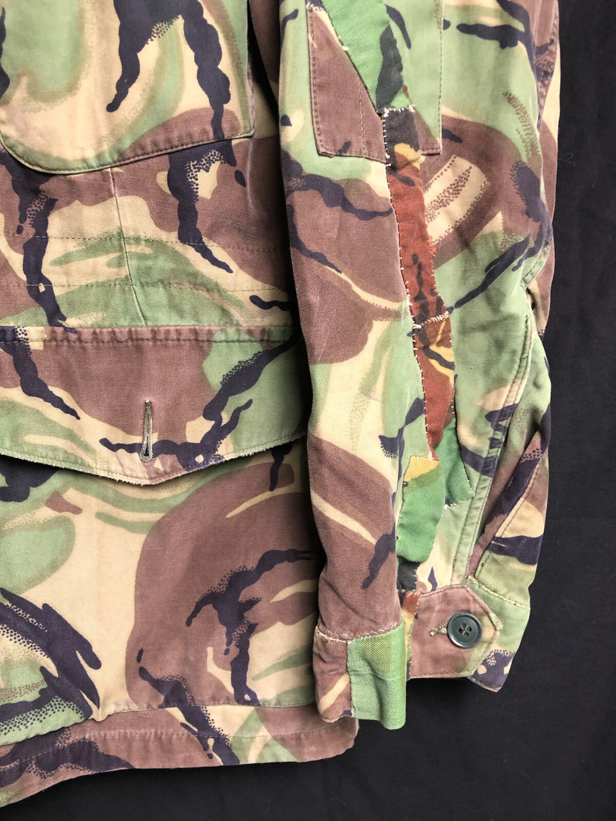 Original British Army 68 Pattern DPM Camouflaged Combat Smock Size 2 - 39" Chest - The Militaria Shop