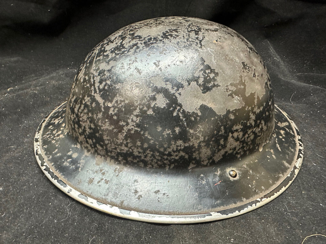 Original WW2 British Civil Defence Home Front Mk2 Brodie Helmet