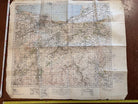 Original WW2 British Army GSGS Map of Scotland - Edinburgh - The Militaria Shop