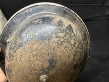 Load image into Gallery viewer, Original WW2 British Home Front Warden&#39;s Helmet-Complete Early Liner &amp; Chinstrap
