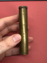 Load image into Gallery viewer, Original WW1 / WW2 British Army SMLE Lee Enfield Rifle Brass Oil Bottle
