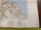 Original WW2 British Army GSGS OS Map of Great Britain - Whitby & Saltburn - The Militaria Shop