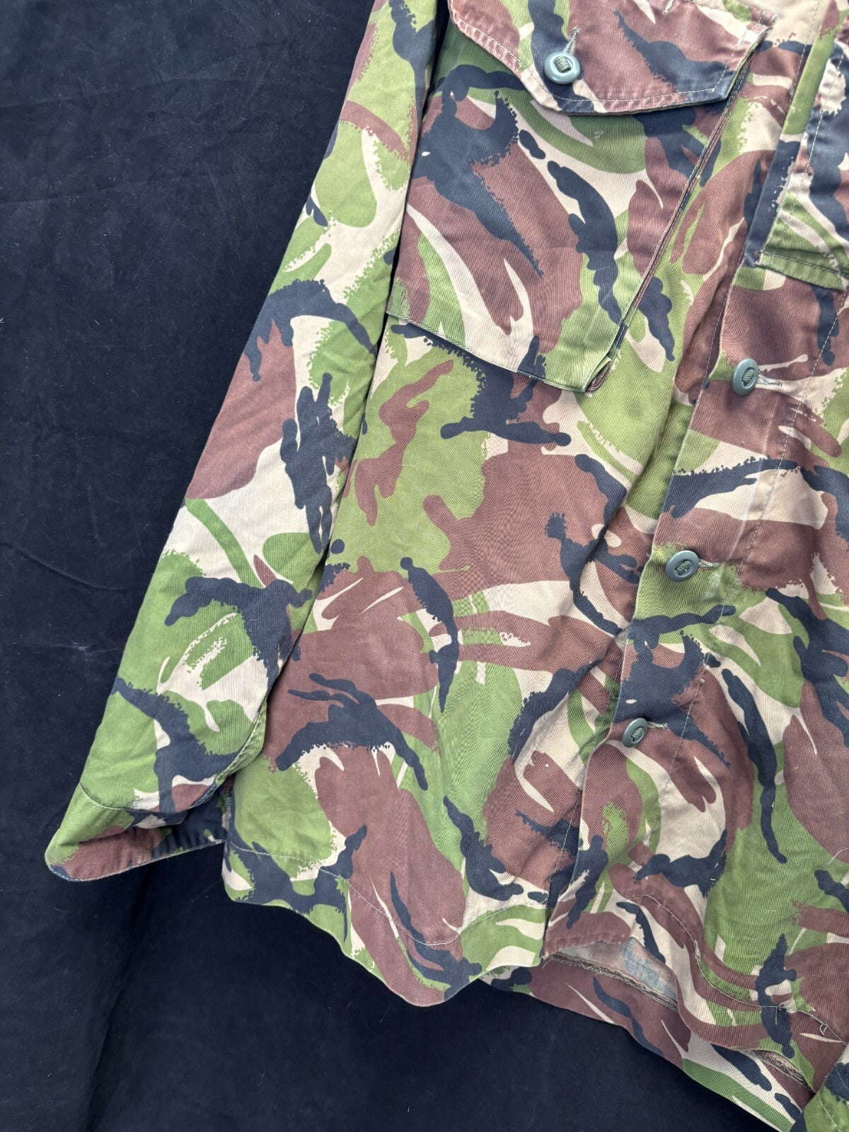 Genuine British Army DPM Woodland Lightweight Combat Jacket-Size 180/104 - The Militaria Shop