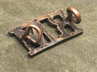 Genuine British Army Brass Shoulder Title - Royal Marines - The Militaria Shop