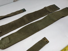 Load image into Gallery viewer, Original WW2 British Army 37 Pattern Canvass L Straps Set
