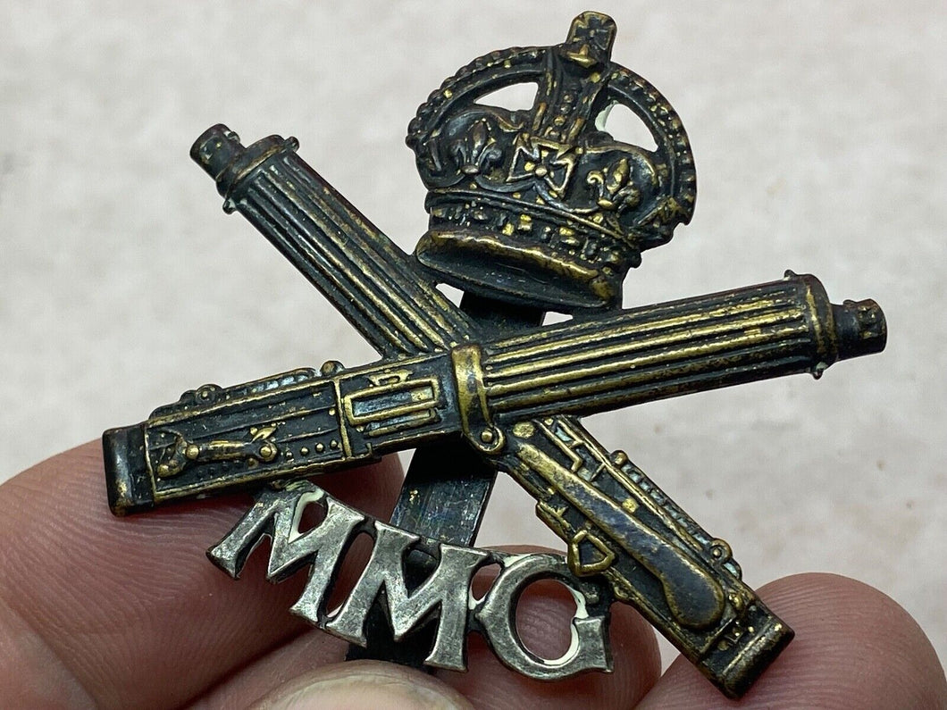 Original WW1 British Army MMG Motor Machine Gun Corps Cap Badge