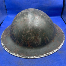 Load image into Gallery viewer, Original WW2 Mk2 British Army Brodie Combat Helmet
