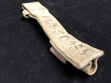 Load image into Gallery viewer, Original WW2 British Army 37 Pattern No.4 Stick Bayo Khaki Webbing Frog
