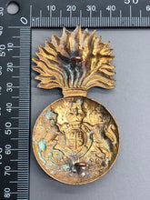 Load image into Gallery viewer, Original WW1 British Army Cap Badge - The Royal Scots Fusiliers
