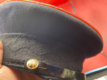 Load image into Gallery viewer, Original Post 1953 British Army High Ranking Officer&#39;s Dress Cap
