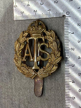 Load image into Gallery viewer, Original WW2 British Army Auxiliary Transport Service ATS Cap Badge
