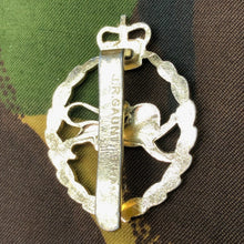 Load image into Gallery viewer, Original British Staybrite Army Cap - The King&#39;s Own Royal Border Regiment - The Militaria Shop
