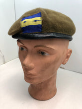 Charger l&#39;image dans la galerie, Genuine British Army Khaki Guards Regimental Beret Hat - Size 60cm
