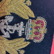 Load image into Gallery viewer, British Royal Navy Bullion Embroidered Blazer Badge
