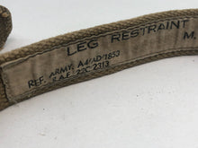 Charger l&#39;image dans la galerie, Original British Army Paratroopers Leg Restraint Strap - WW2 37 Pattern
