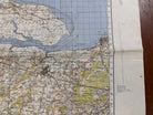 Original WW2 British Army GSGS OS Map of Great Britain - Chatham & Maidstone - The Militaria Shop