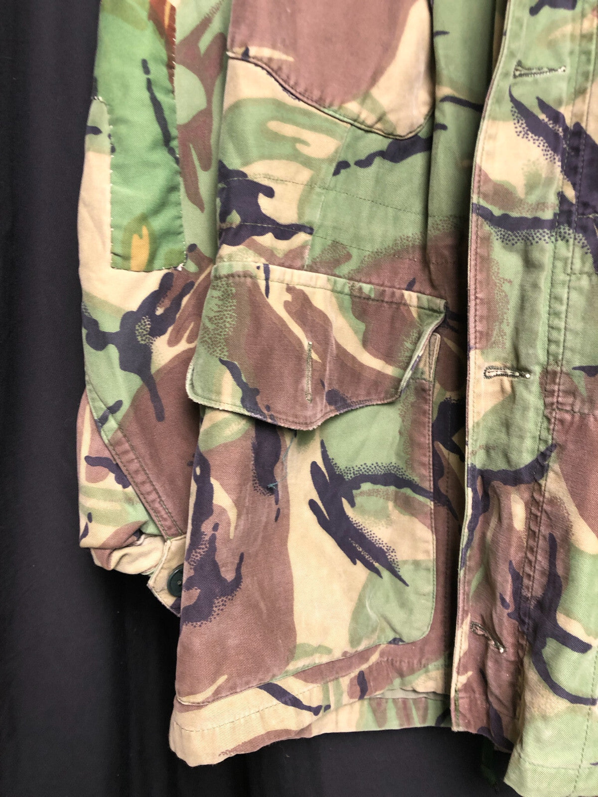 Original British Army 68 Pattern DPM Camouflaged Combat Smock Size 2 - 39" Chest - The Militaria Shop