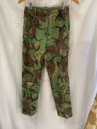 Genuine British Army 68 Pattern DPM Jungle Camouflaged Trousers - Size 28" Waist - The Militaria Shop